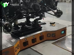 Load 1T Combined Single Lift Backpack Industrial AGV Trolley Customization