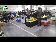 Combined Double Lift Backpack AGV Carts With Docking Adjustment XY Slide Load 2T