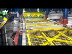 Warehouse Four Way Shuttle Track RGV Two Way Travel Customized Load Size