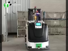 Intelligent Laser Guided Forklift AGV Load 2T Forklift CAN Communication