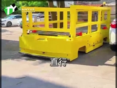 PLC Control AGV Automated Guided Vehicle With 3000KG Load  weight