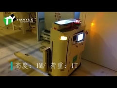 Intelligent Unmanned Forklift Agv Stacking Height 2.5m Load 1500kg Customized
