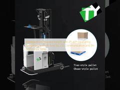 Intelligent Unmanned Forklift with 0º-40º Operating Temperature Wi-Fi And 5G LTE Communication and 8h Endurance Time